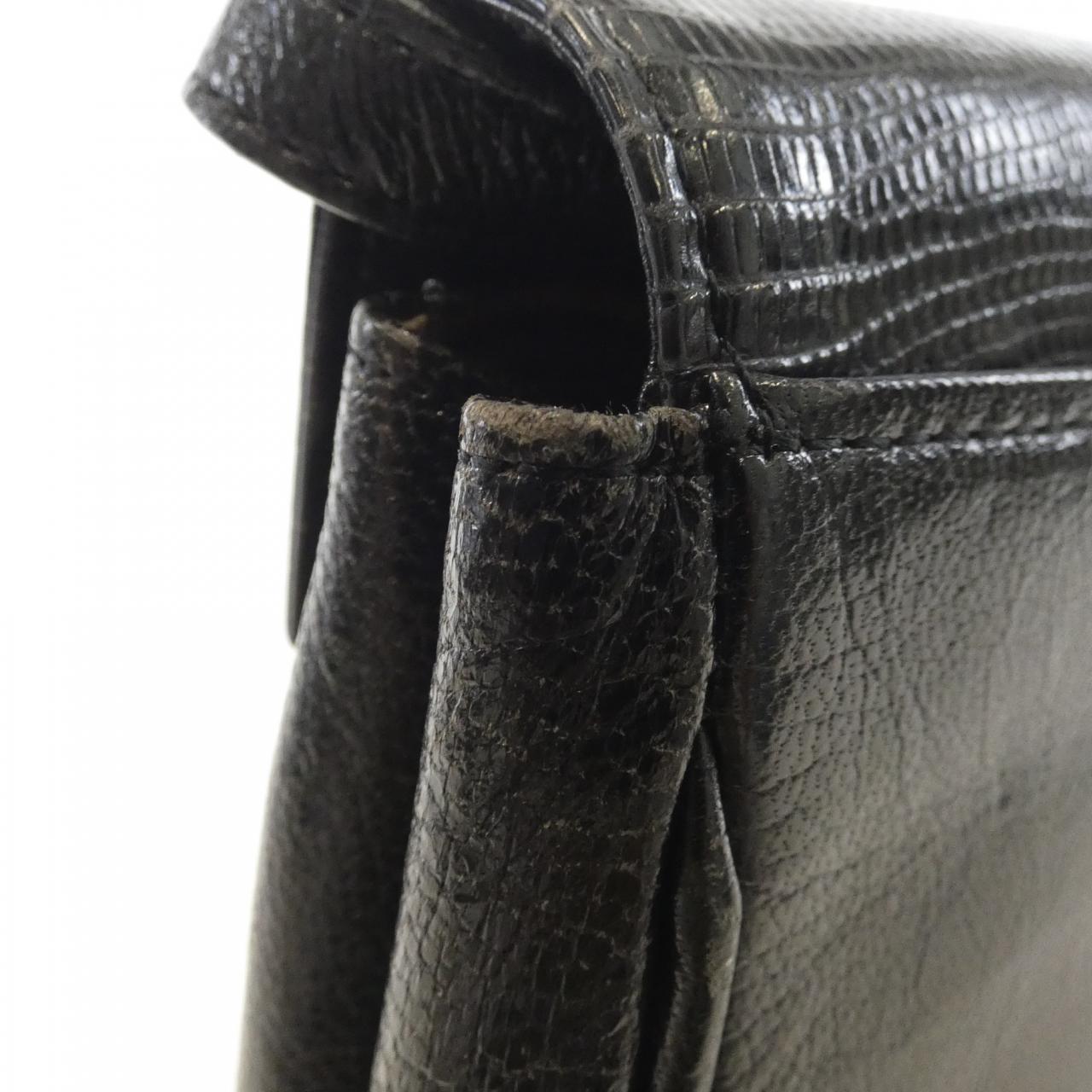 サン・ローラン レザーショルダーバッグ