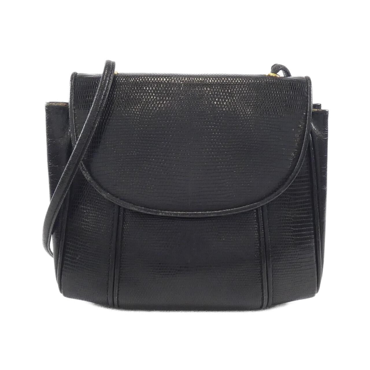 イヴ・サンローラン レザーショルダーバッグ