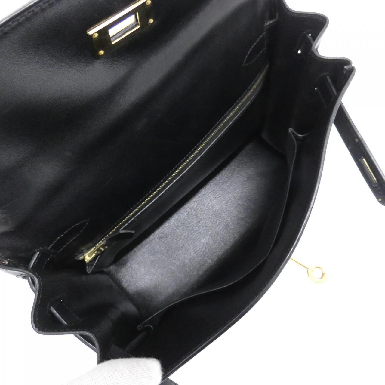 エルメス ケリー ボックス カーフ 2ウェイ バッグ