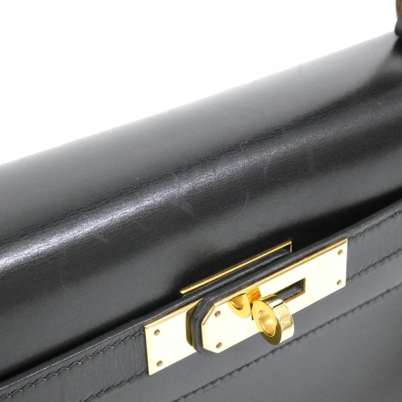 エルメス ケリー32 ボックスカーフ バッグ