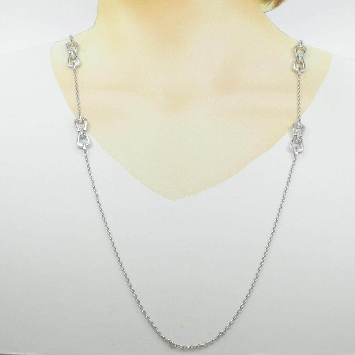 モニッケンダム Au750ダイヤモンドネックレス