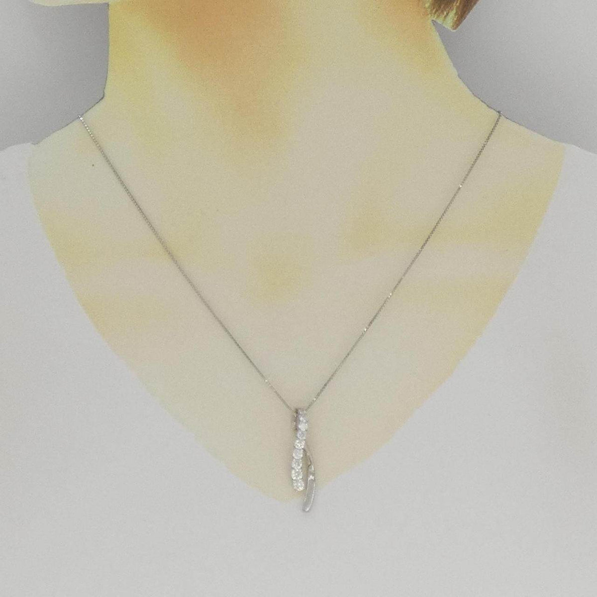 プラチナ950 プラチナ850 ダイヤモンドネックレス