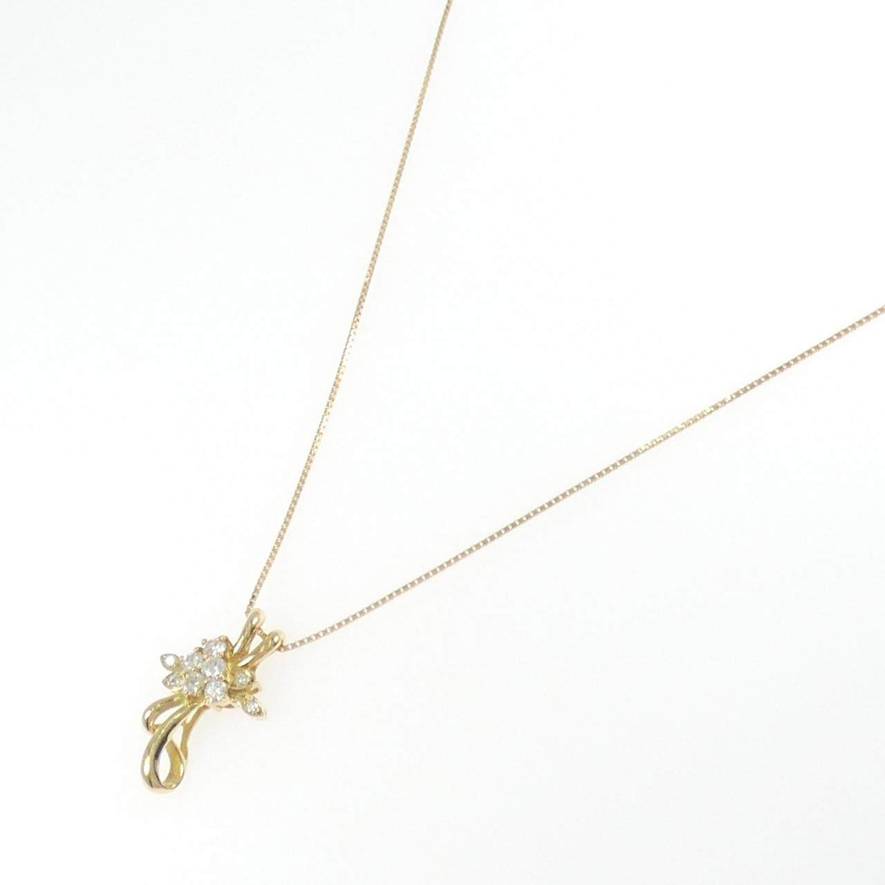 Au750 ダイヤモンドネックレス