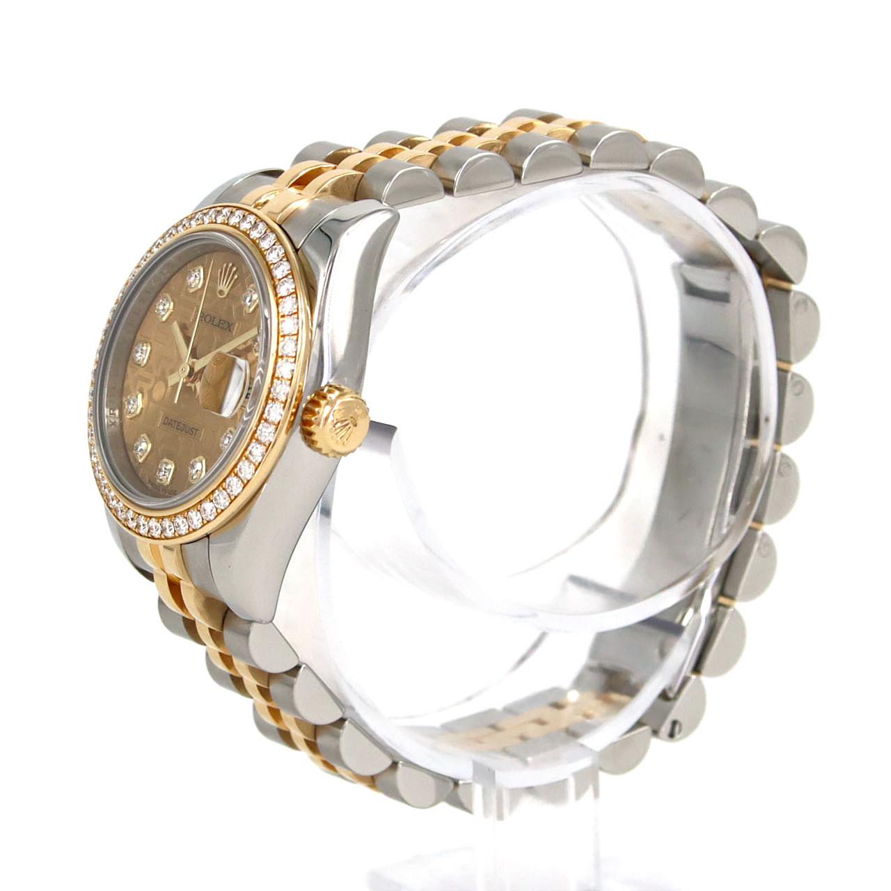 ロレックス デイトジャスト ステンレス x イエローゴールド