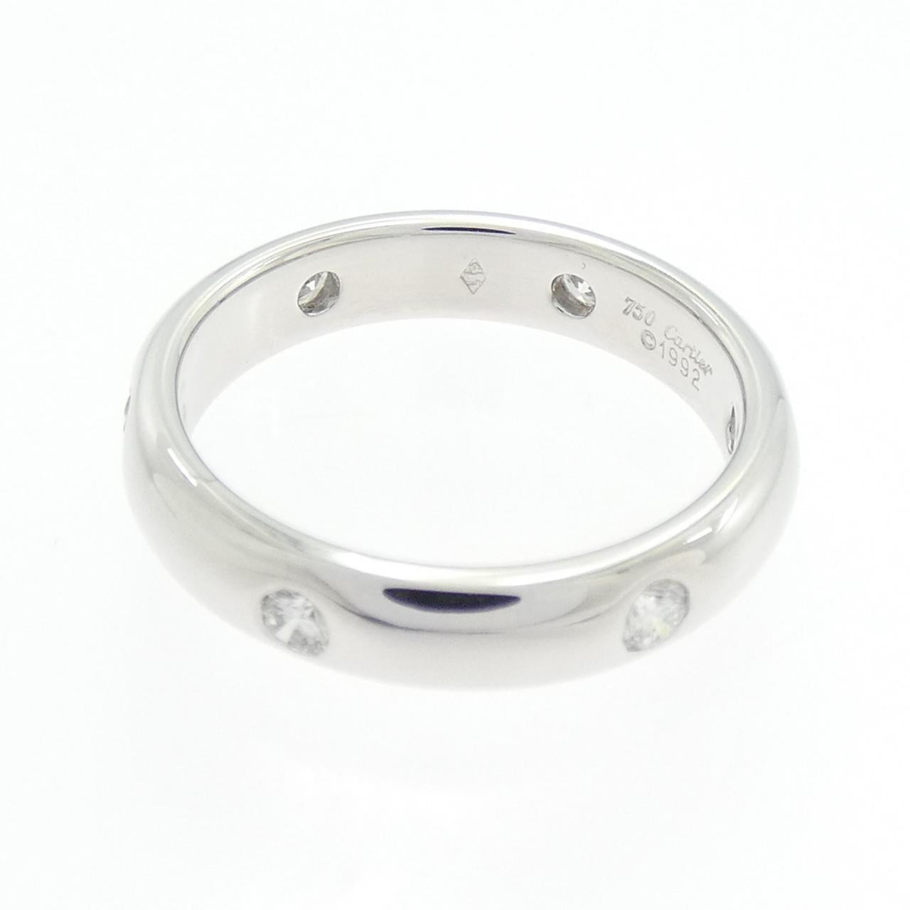 カルティエ ステラ 750ホワイトゴールド ダイヤモンド リング 9号