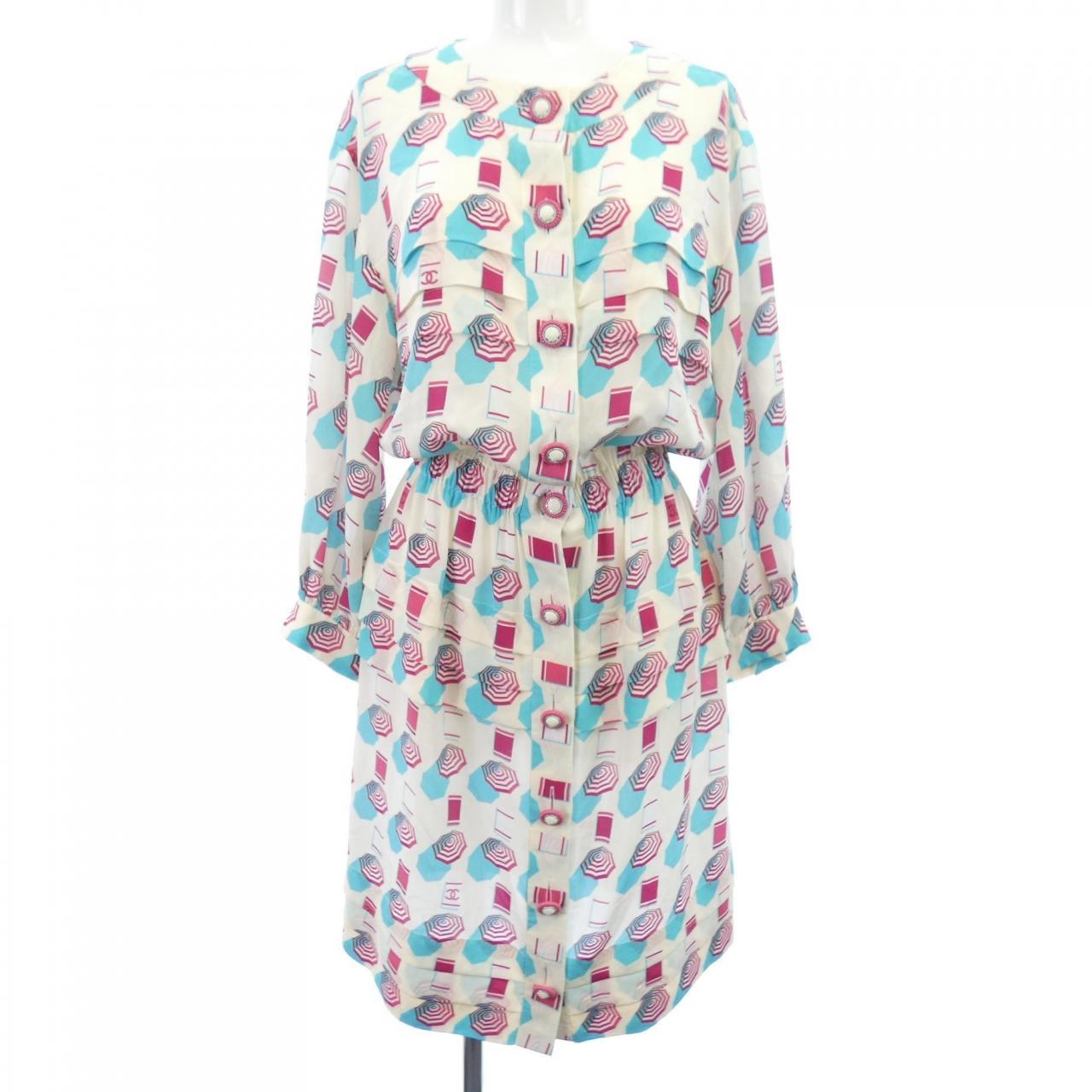 シャネル シルクワンピース