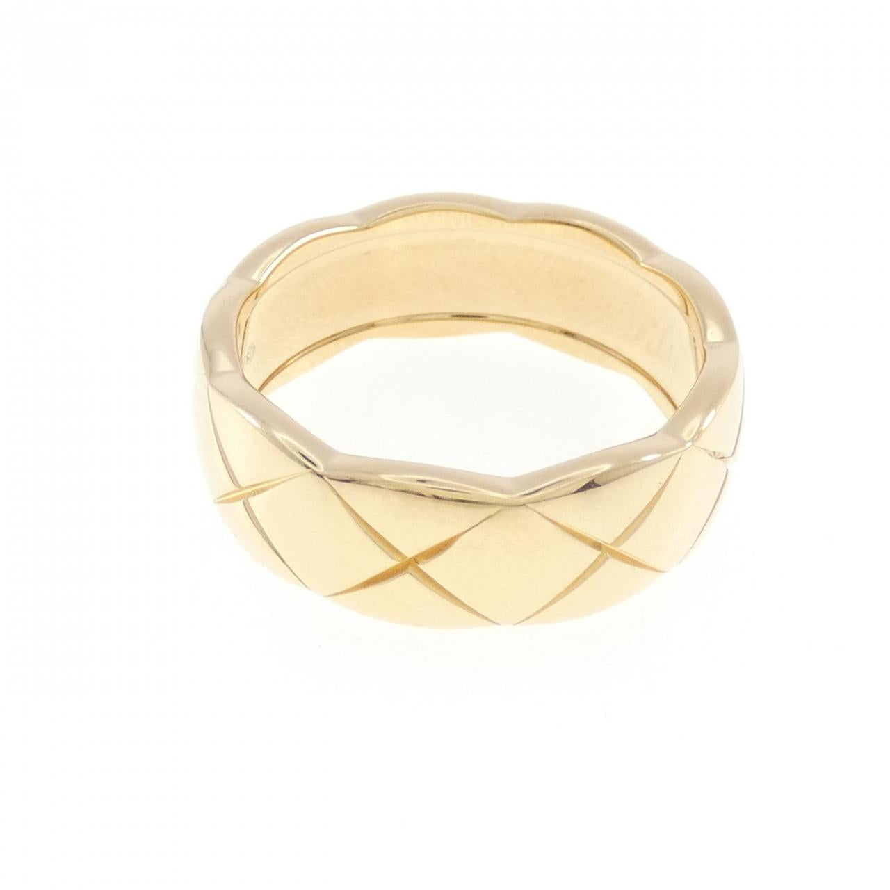 シャネル ココ クラッシュ Au750 ダイヤモンド リング サイズ 13