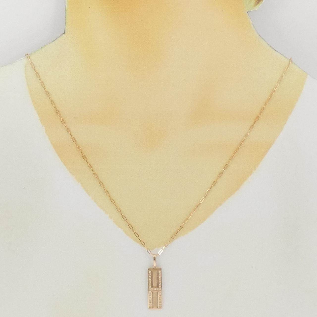Au750ダイヤモンドネックレス