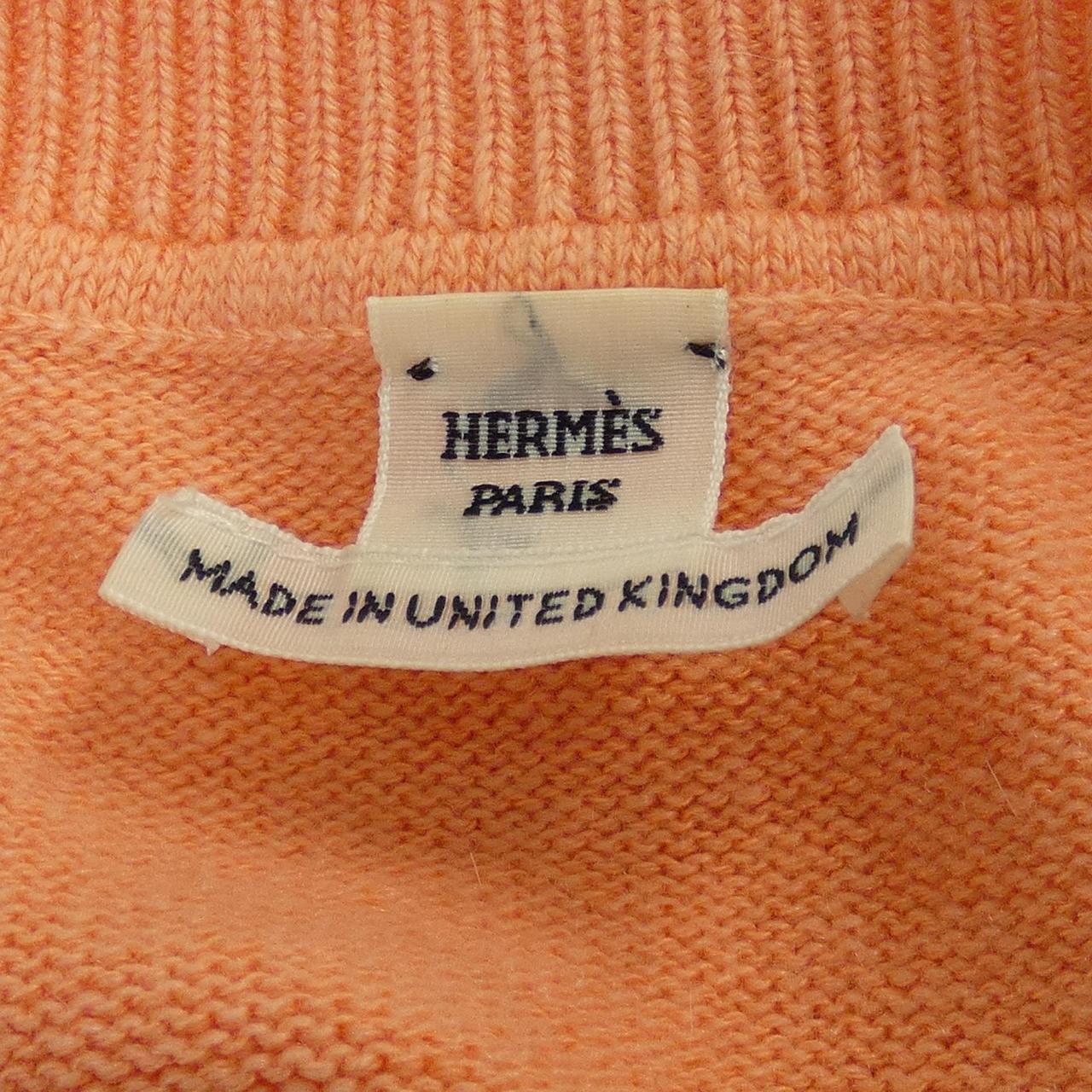 エルメス カシミヤニットトップス