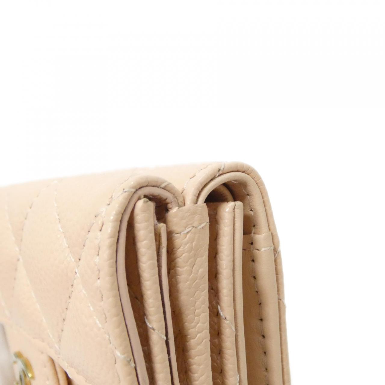 シャネル タイムレス クラシック キャビアスキン ウォレット