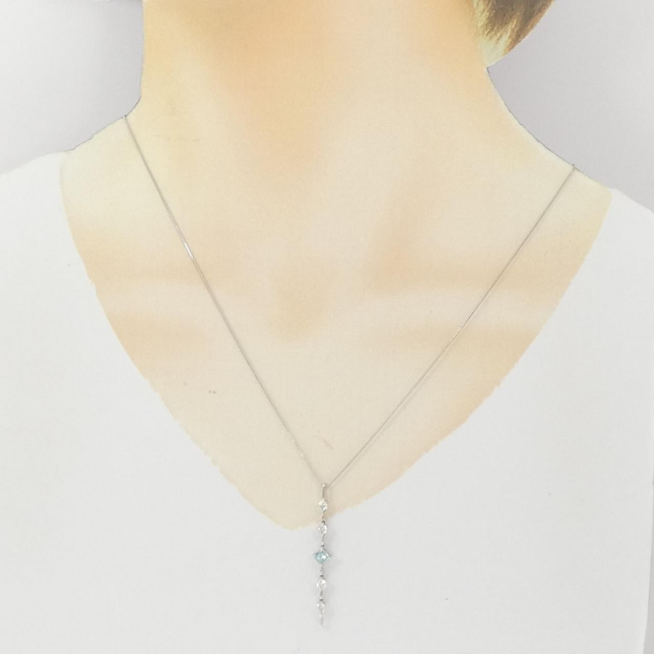 Au750 2WAYダイヤモンドネックレス