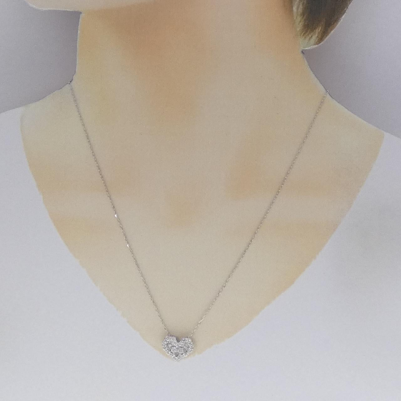 K14WG K18WG ダイヤモンド ネックレス