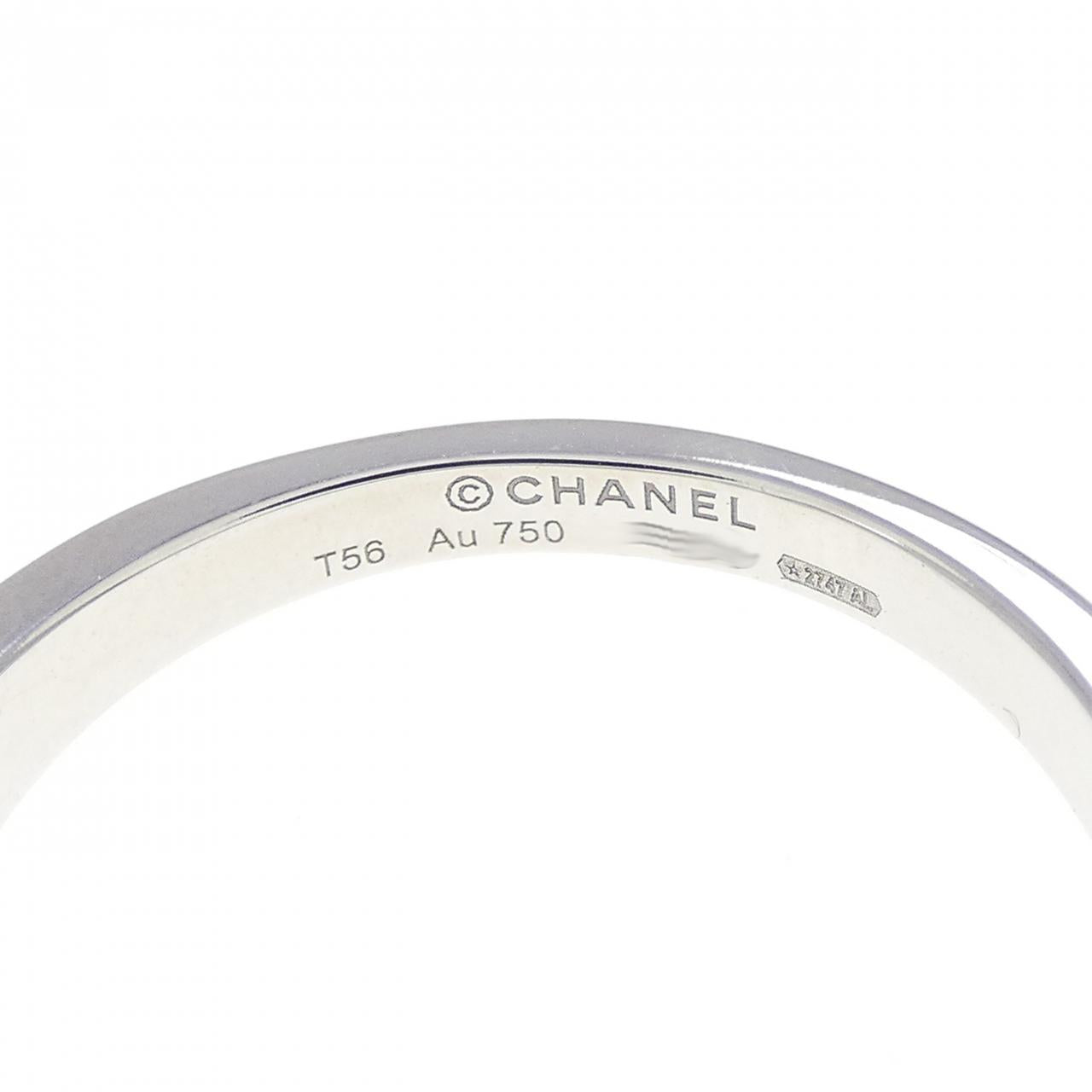 シャネル コメット 750ホワイトゴールド ダイヤモンド リング 15.5号