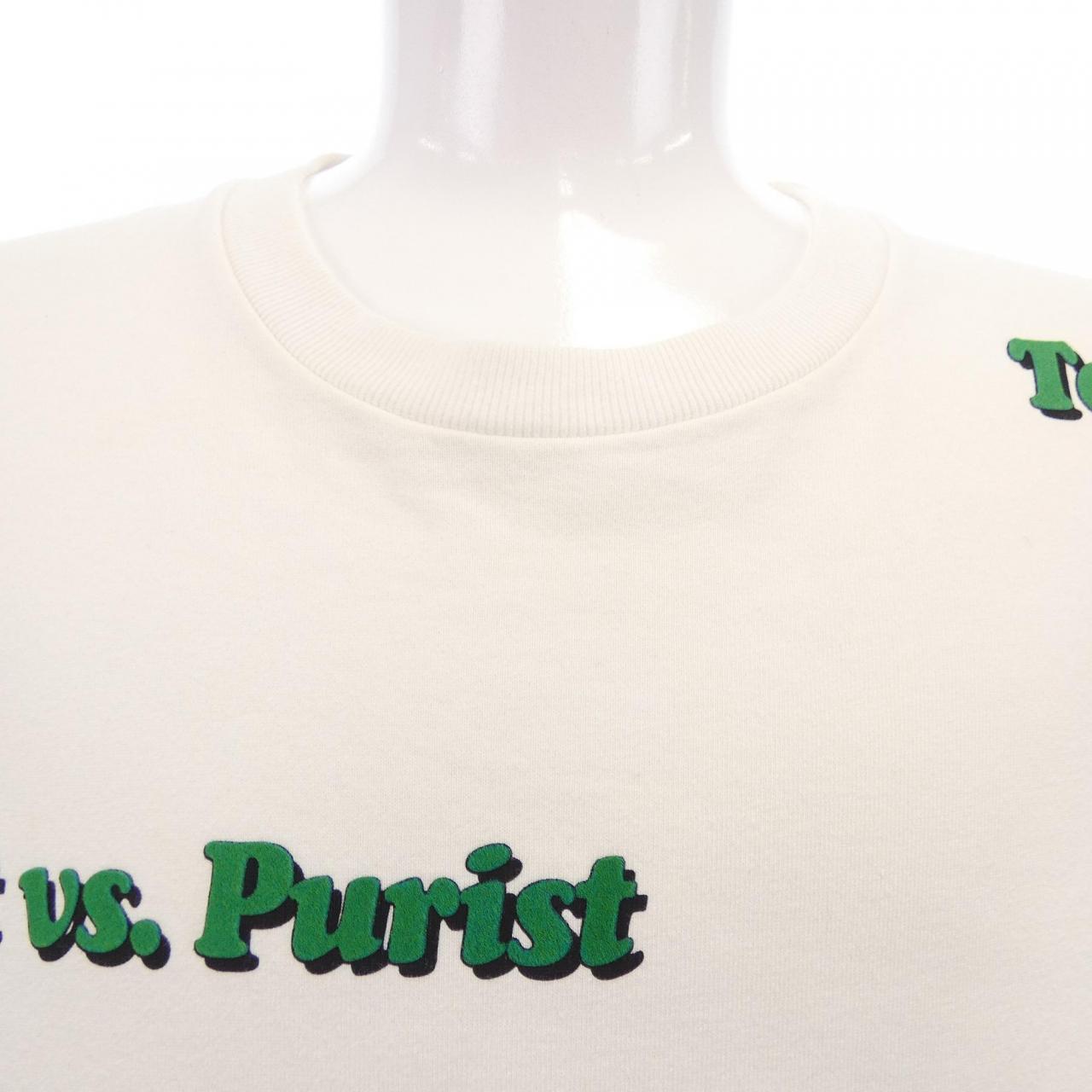 ルイヴィトン TOURIST VS PURISTプリンテッド コットンTシャツ