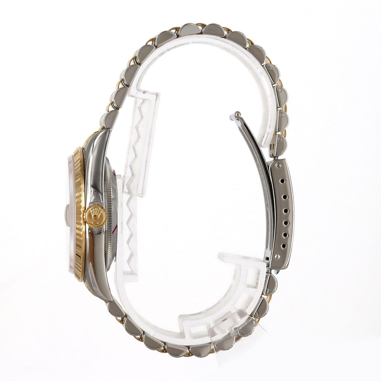 ロレックス デイトジャスト ステンレススチール x イエローゴールド