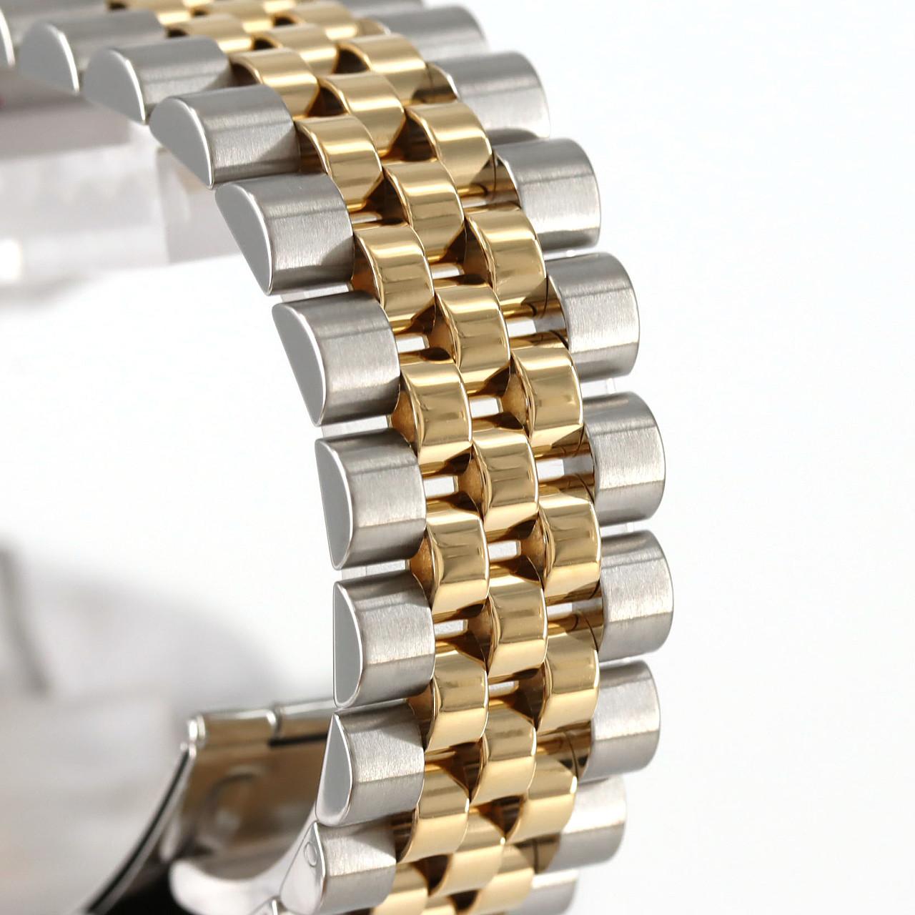 ロレックス デイトジャスト ステンレススチール x イエローゴールド