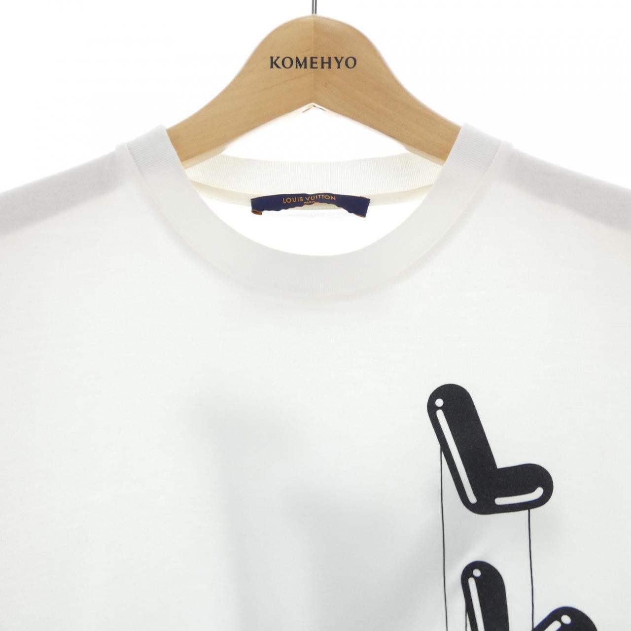 ルイヴィトン フローティングLVプリンテッドTシャツ Tシャツ