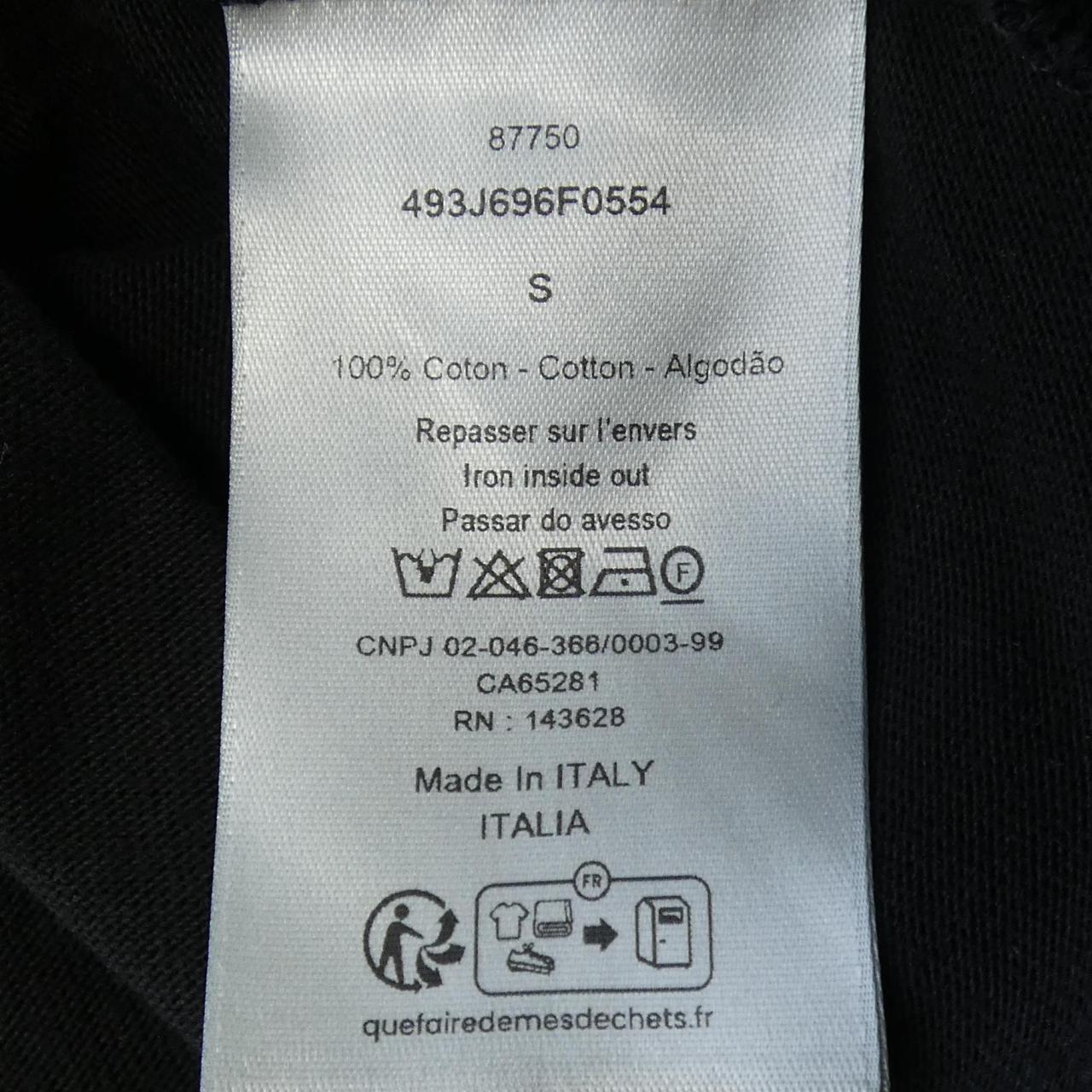 ディオール Handwritten Christian Dior コットンTシャツ