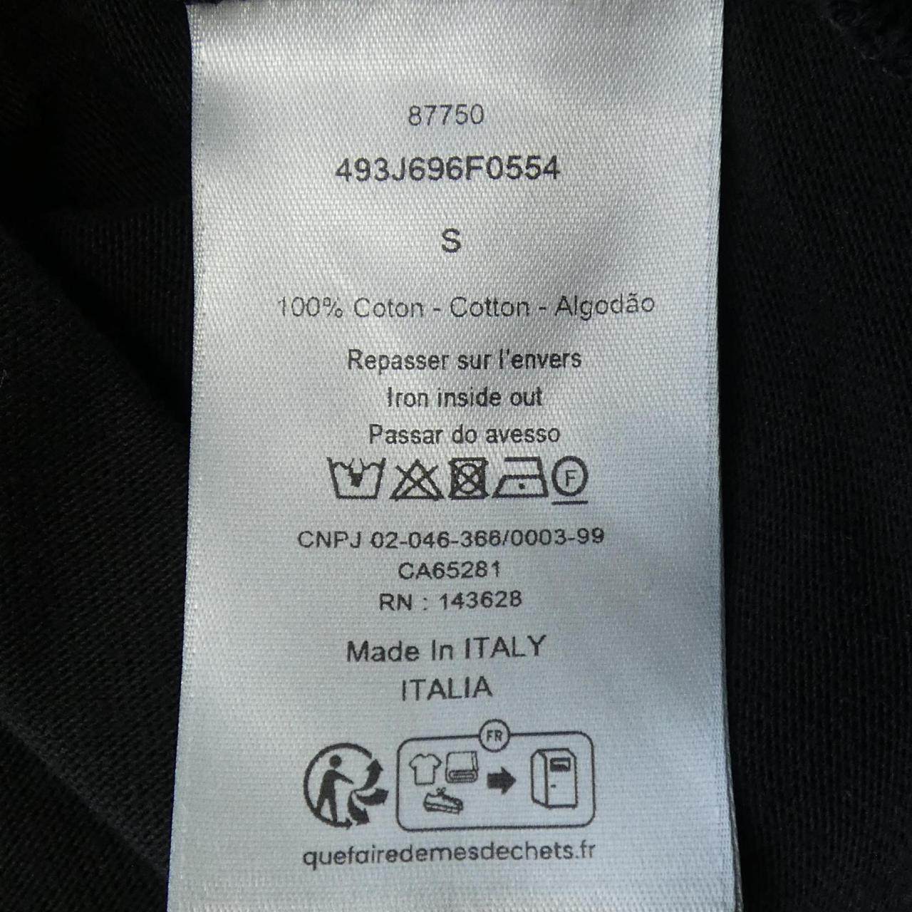 ディオール Handwritten Christian Dior コットンTシャツ