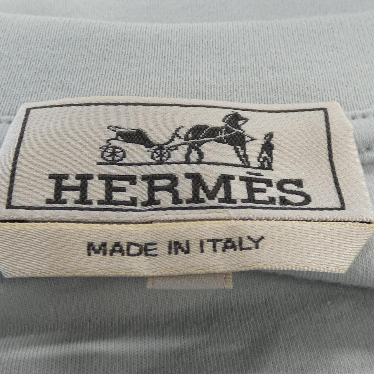 エルメス ヴェルキーラブ カシミヤ混 Tシャツ