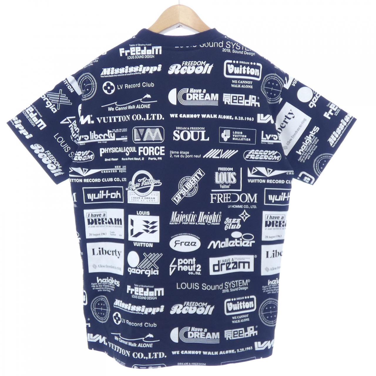 ルイヴィトン オールオーバーロゴ コットンTシャツ