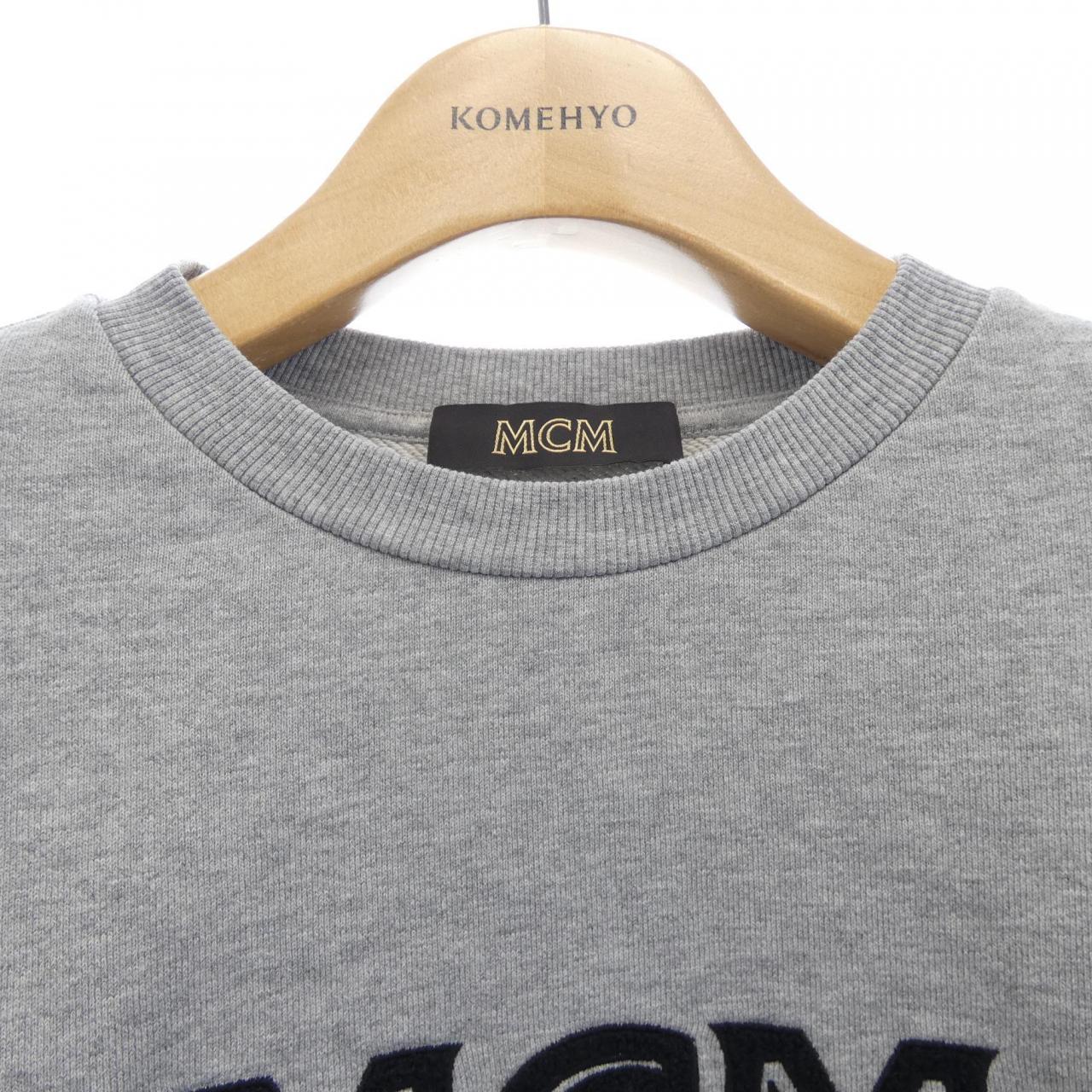 MCM オフィシャル プロダクト ネーム コットン スウェットシャツ