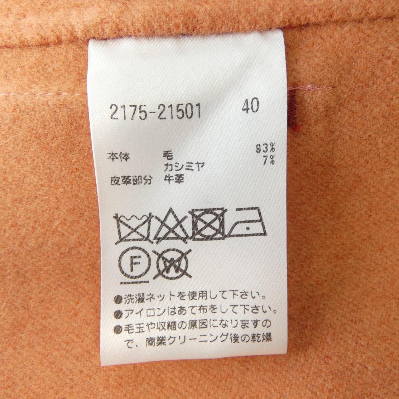 モラビトブラン カシミヤ混コート