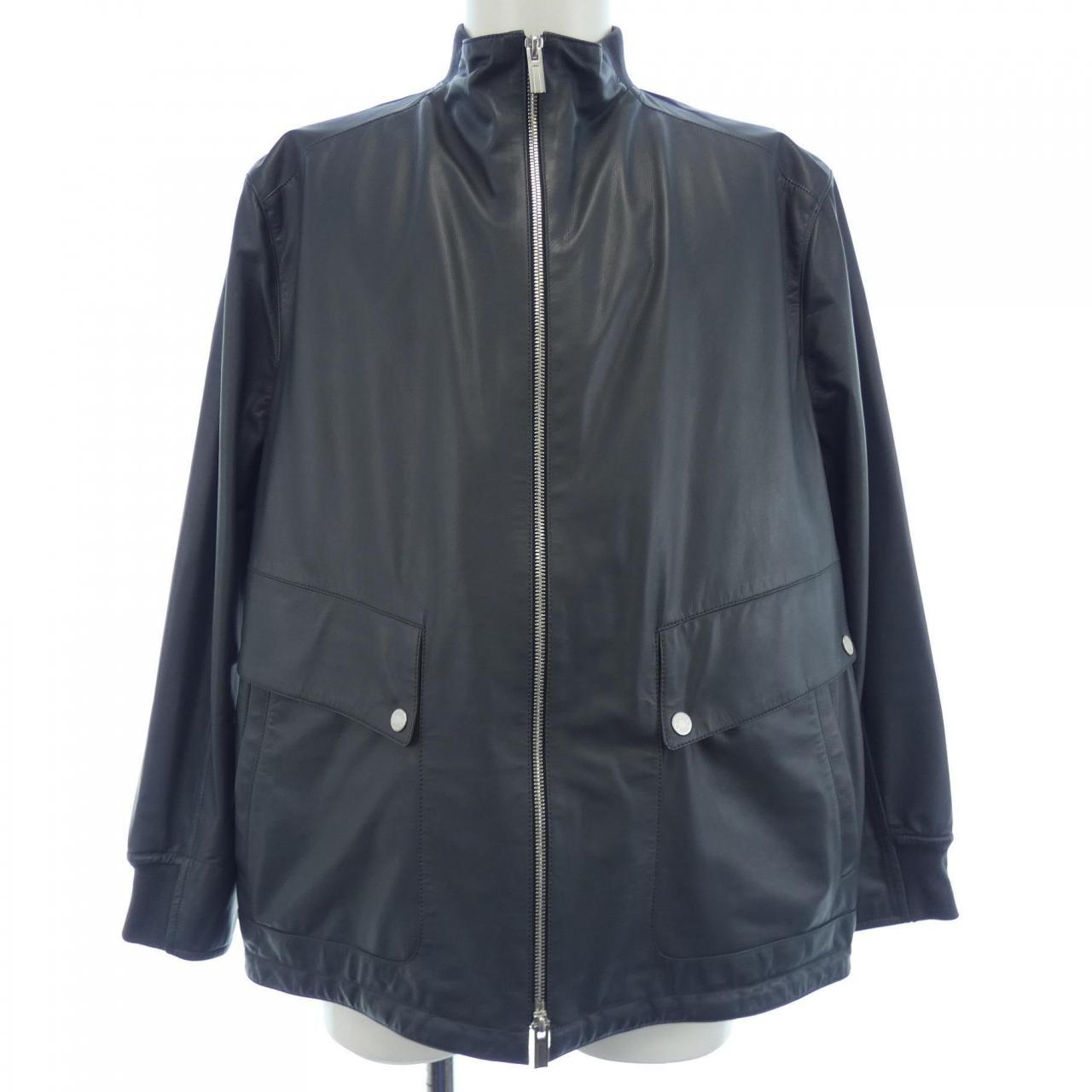 エルメス レザージャケット