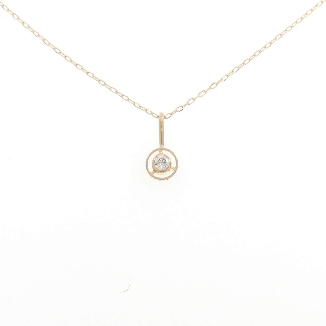 Au750 ダイヤモンドネックレス