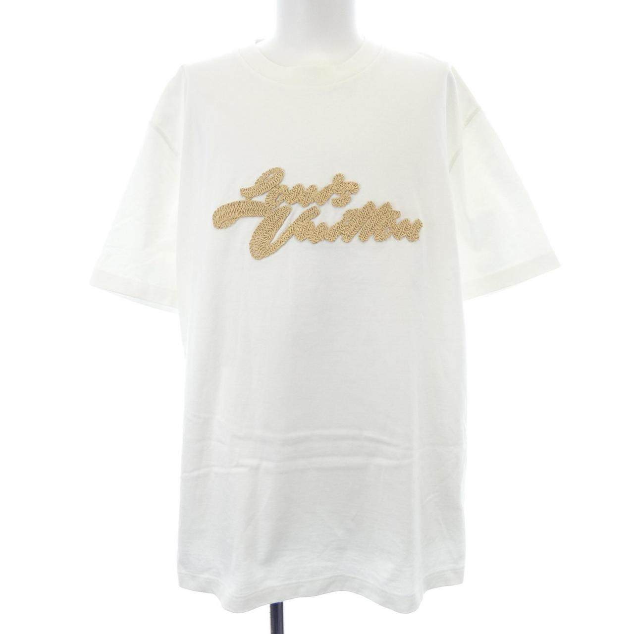 ルイヴィトン Embroidered Signature T Shirt Tシャツ