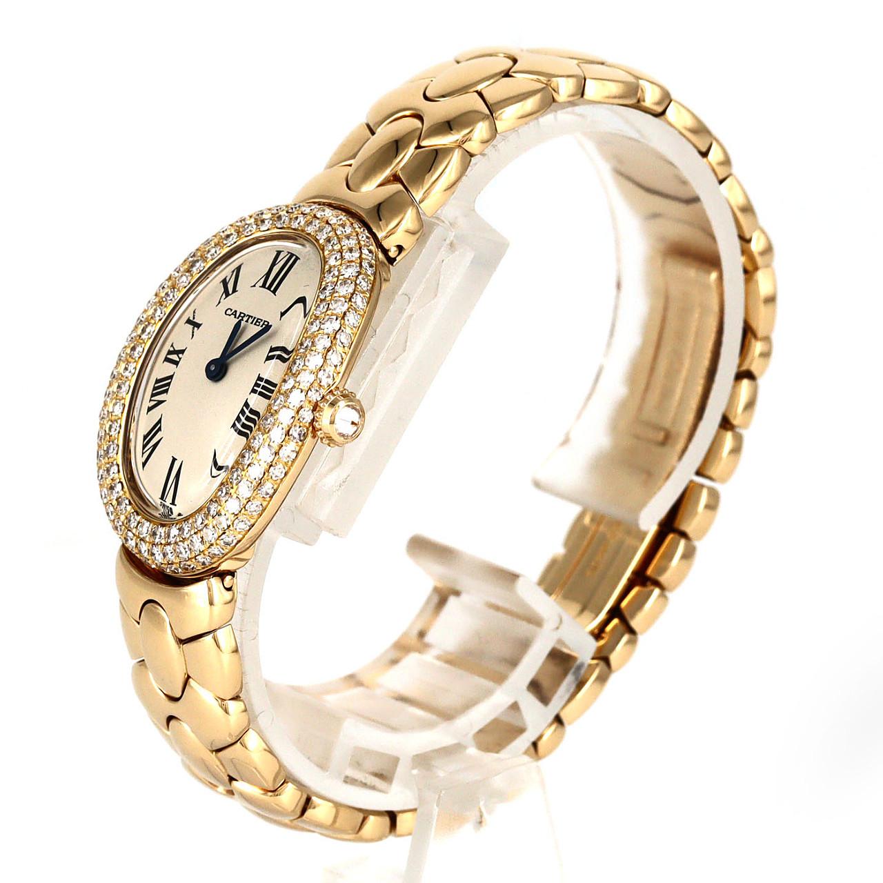 カルティエ ベニュワール イエローゴールド レディース