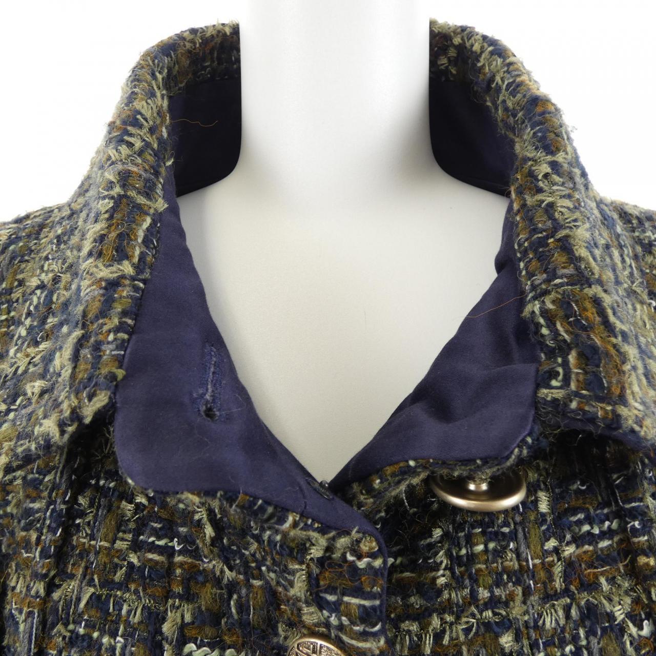 シャネル カシミヤ混 ジャケット