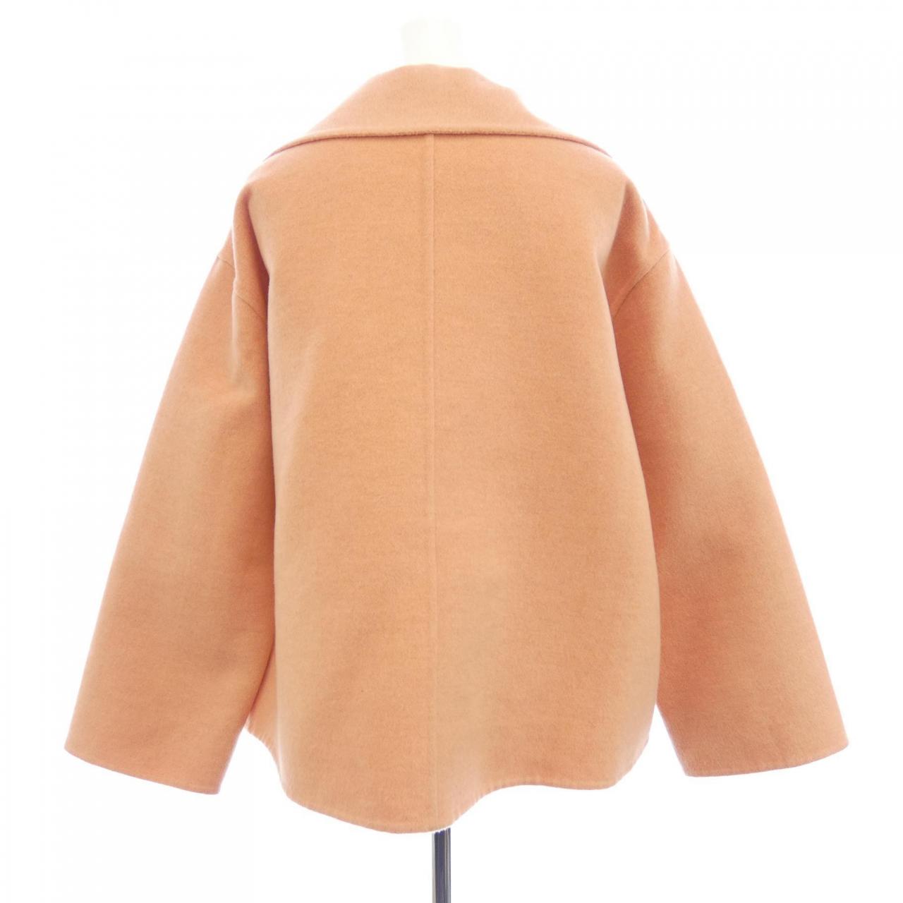 エルメス ダブルフェイス カシミヤ ジャケット