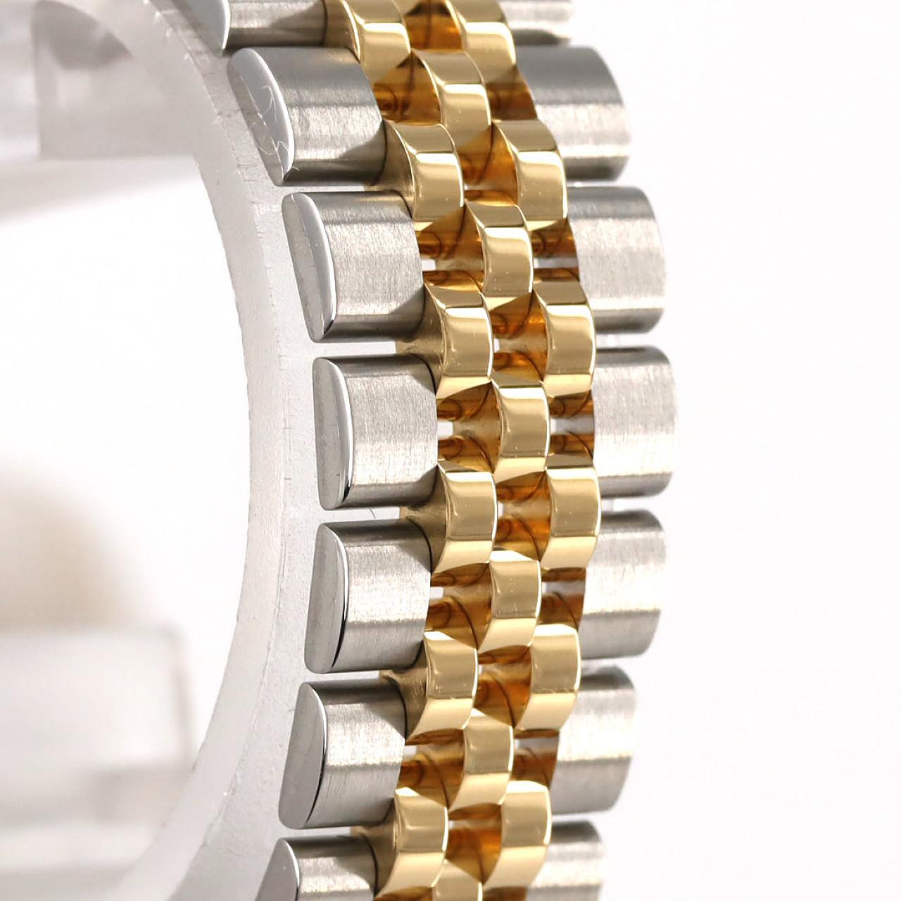 ロレックス デイトジャスト ステンレススチール x イエローゴールド