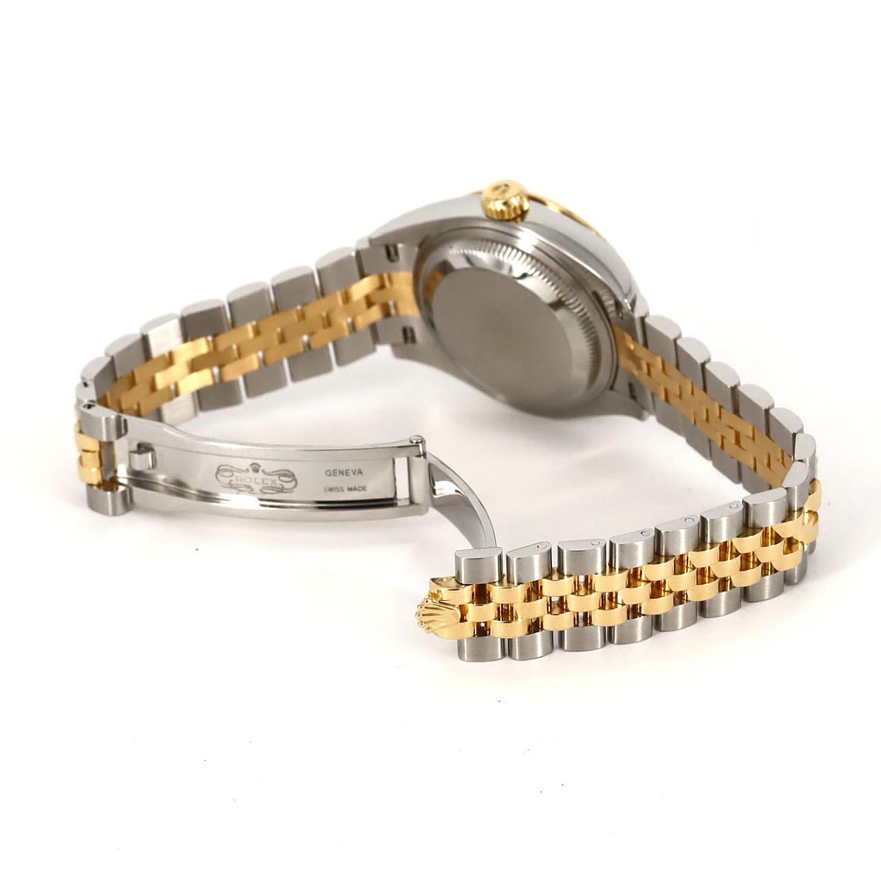 ロレックス デイトジャスト ステンレススチール x イエローゴールド