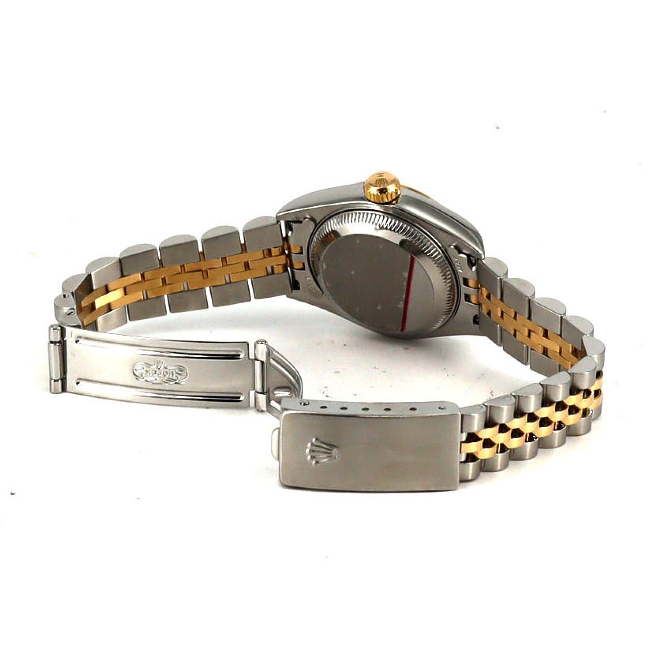 ロレックス デイトジャスト ステンレススチール x イエローゴールド