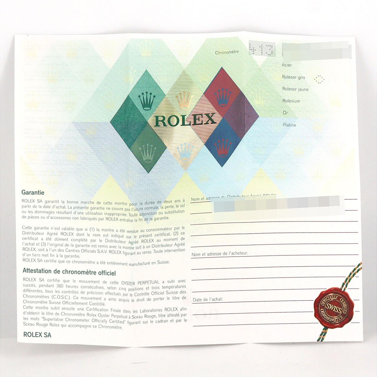 ロレックス デイトジャスト ステンレススチール x ホワイトゴールド