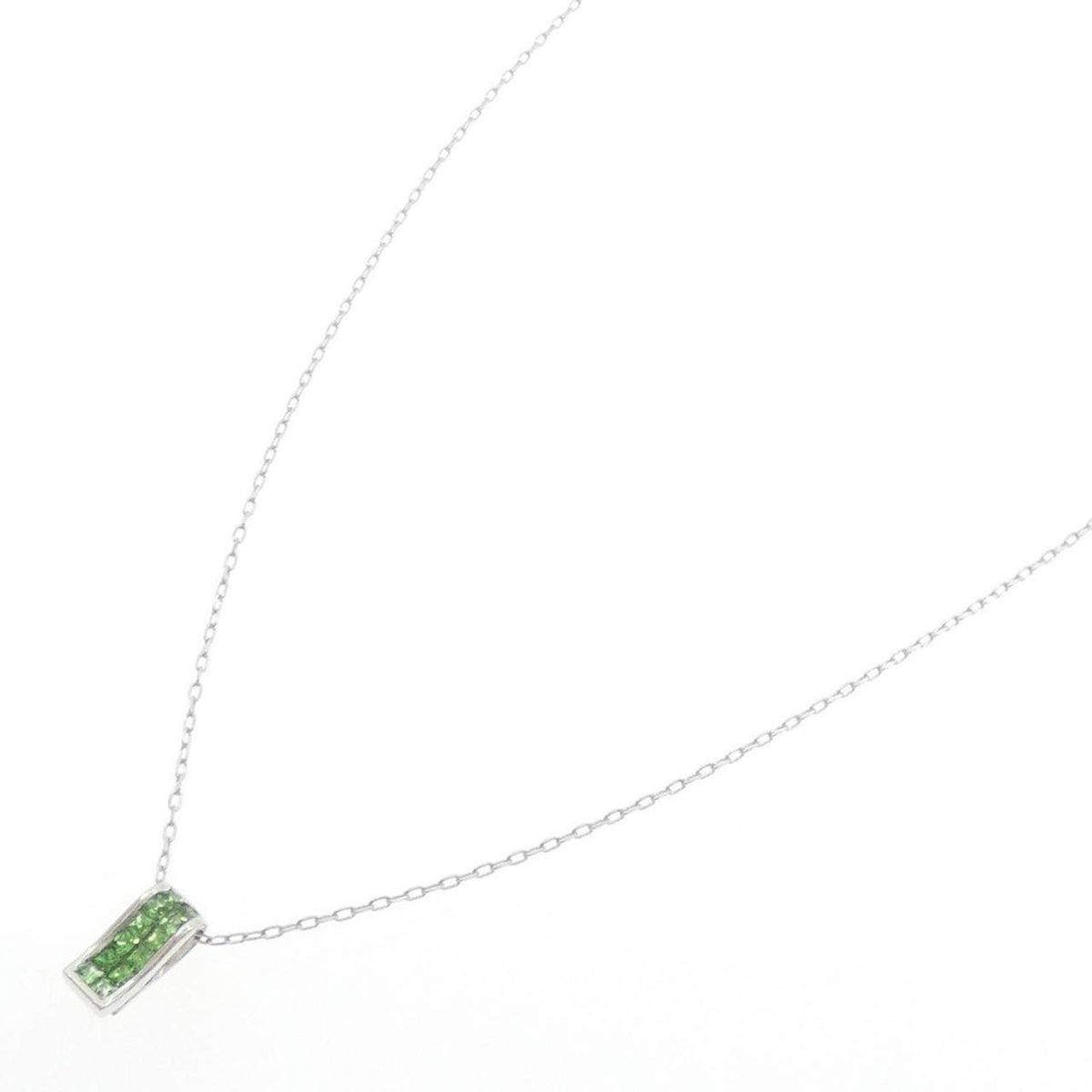 Au750 ガーネット ネックレス