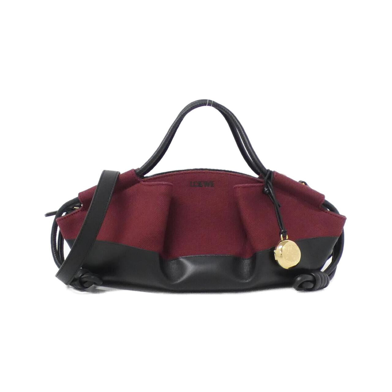 ロエベ PASEO SMALL キャンバス カーフ バッグ