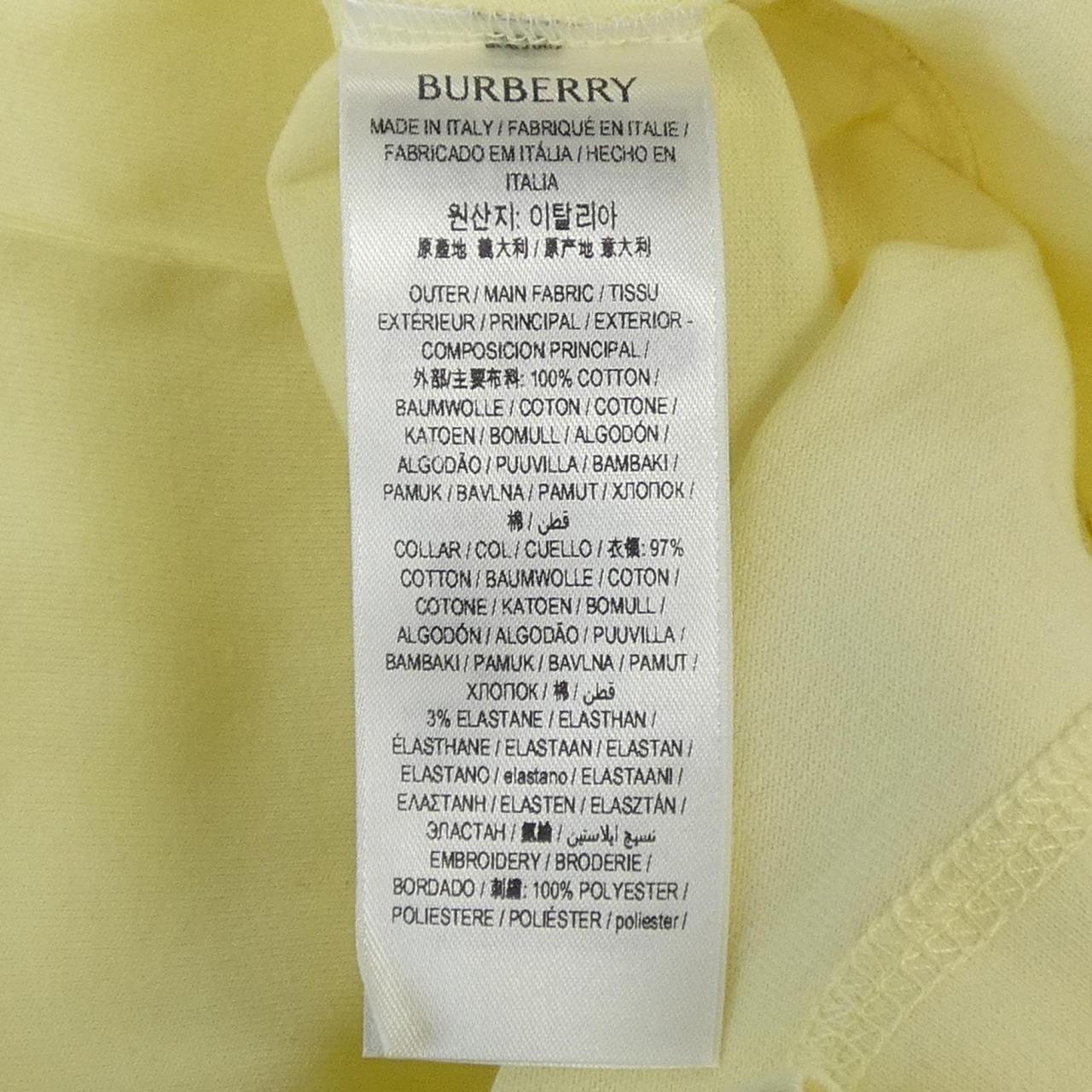 バーバリー コットンTシャツ