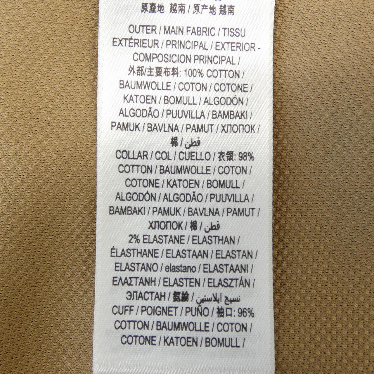バーバリー コットンポロシャツ