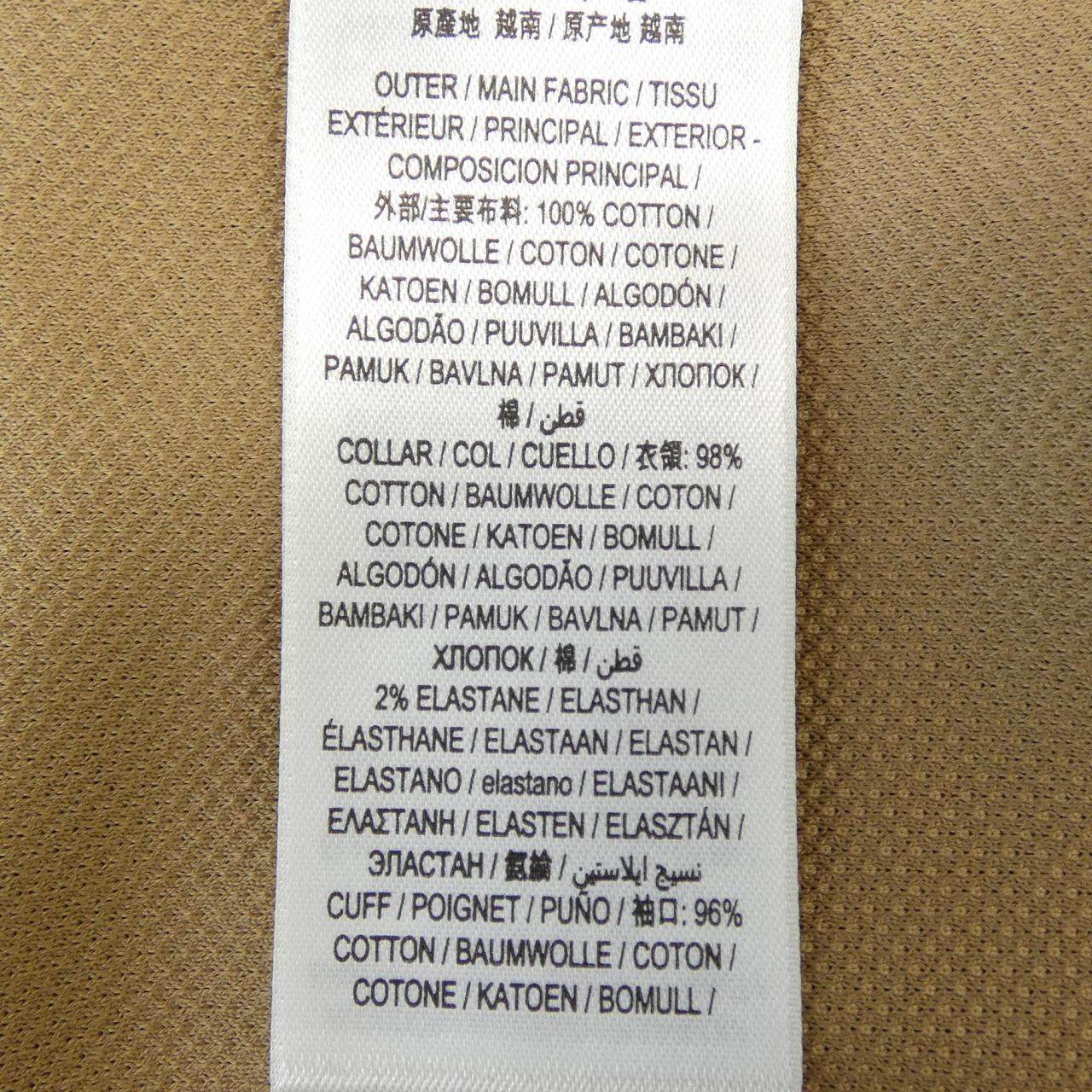 バーバリー コットンポロシャツ