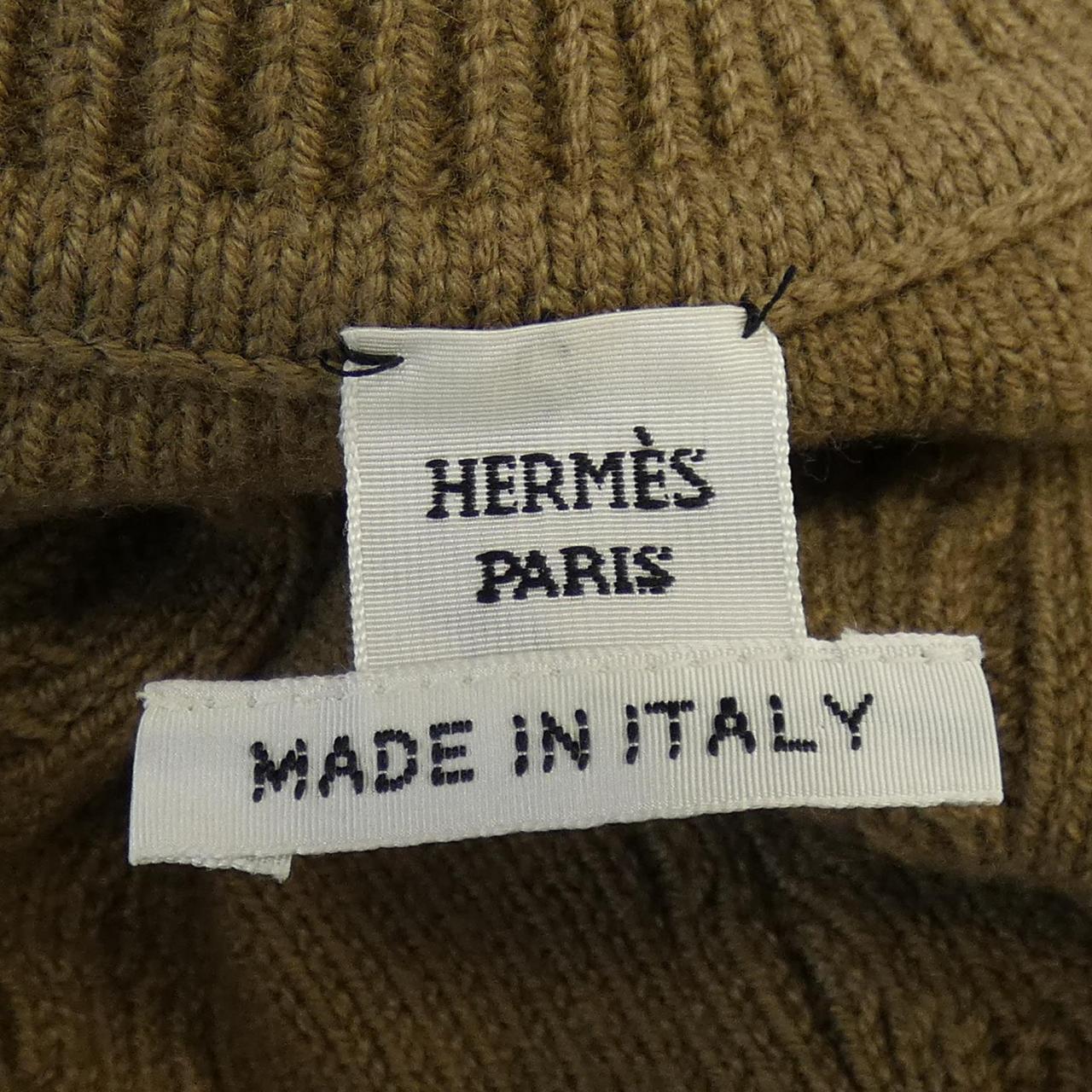 エルメス カシミヤ混ワンピース