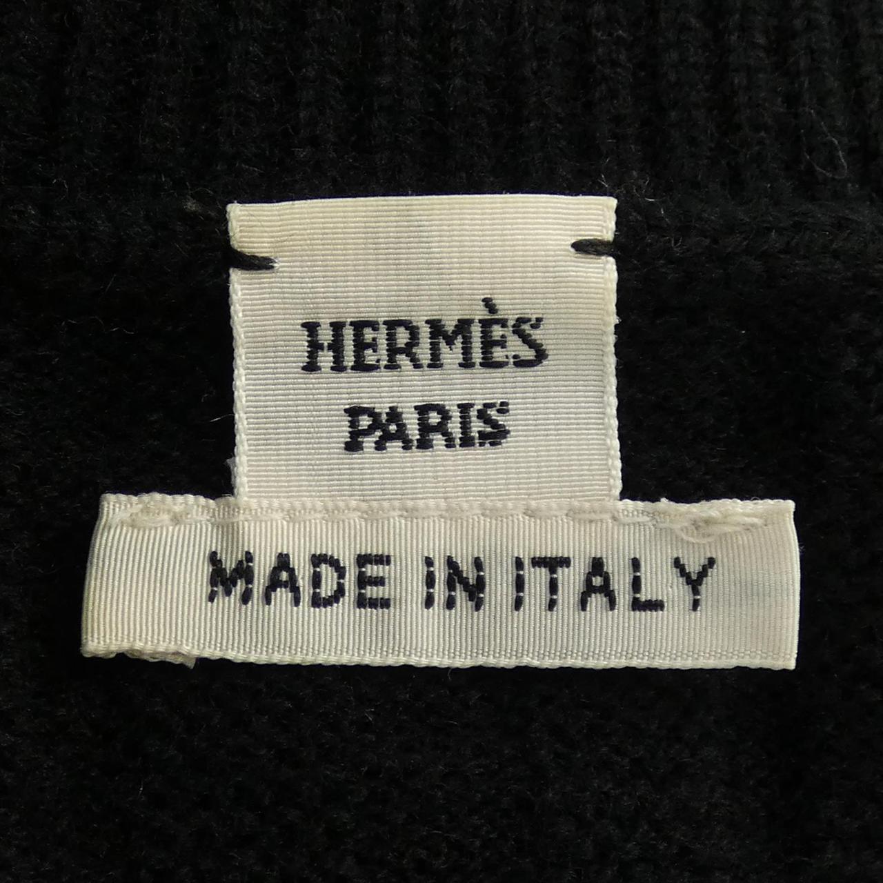 エルメス Hモチーフ シルクワンピース