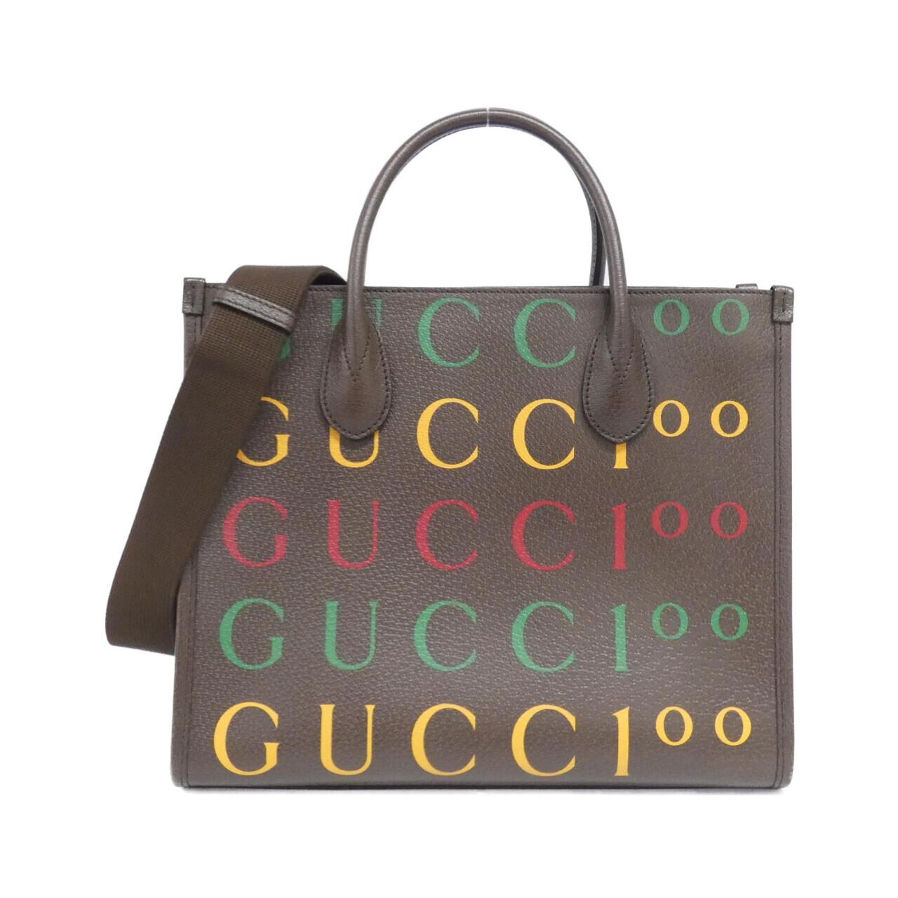 グッチ GUCCI100 レザーバッグ