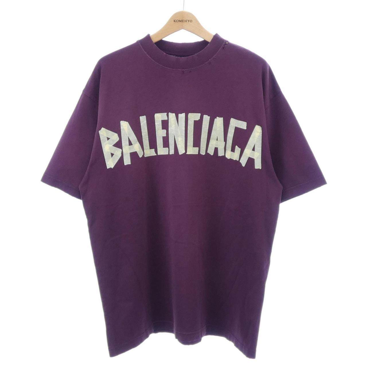 バレンシアガ TAPE TYPE コットンTシャツ
