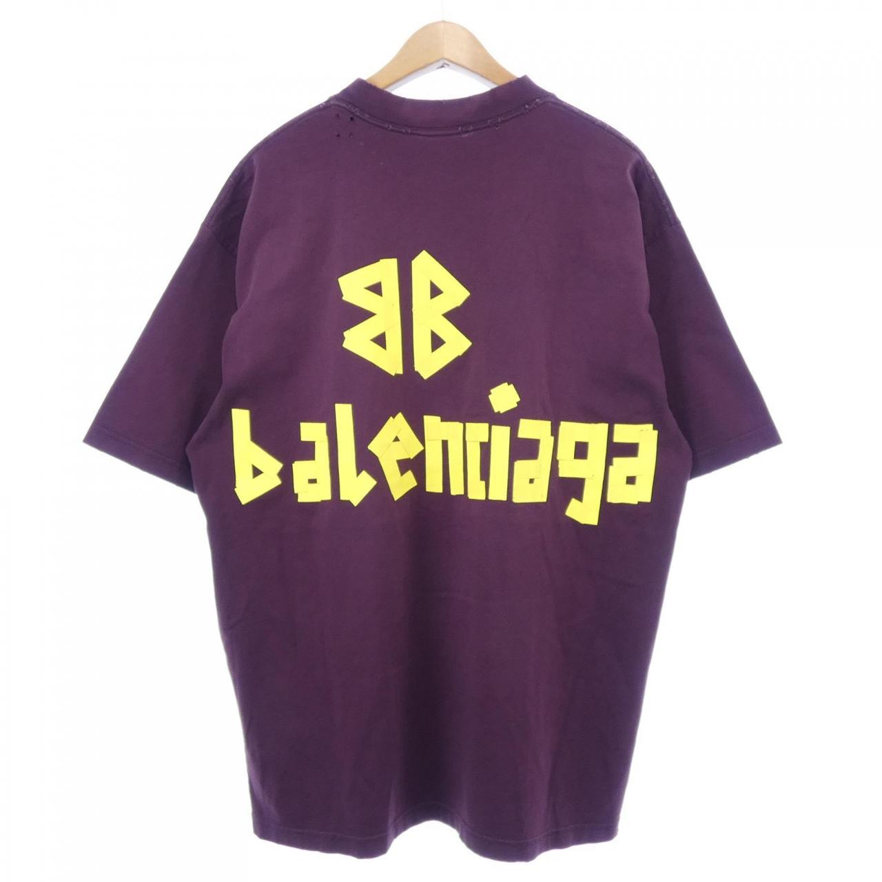 バレンシアガ TAPE TYPE コットンTシャツ