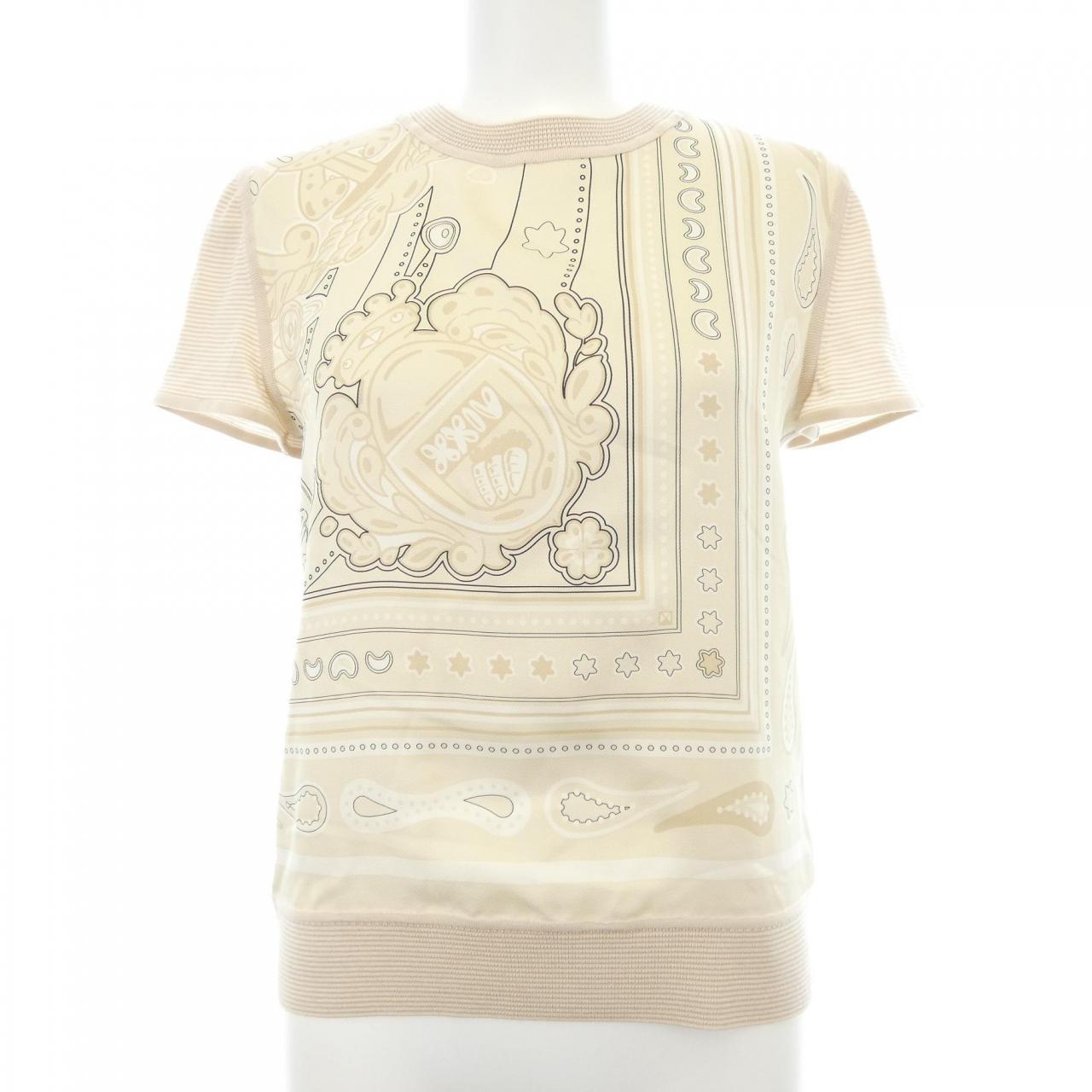 エルメス CANDY LIBRIS BANDANA シルクトップス