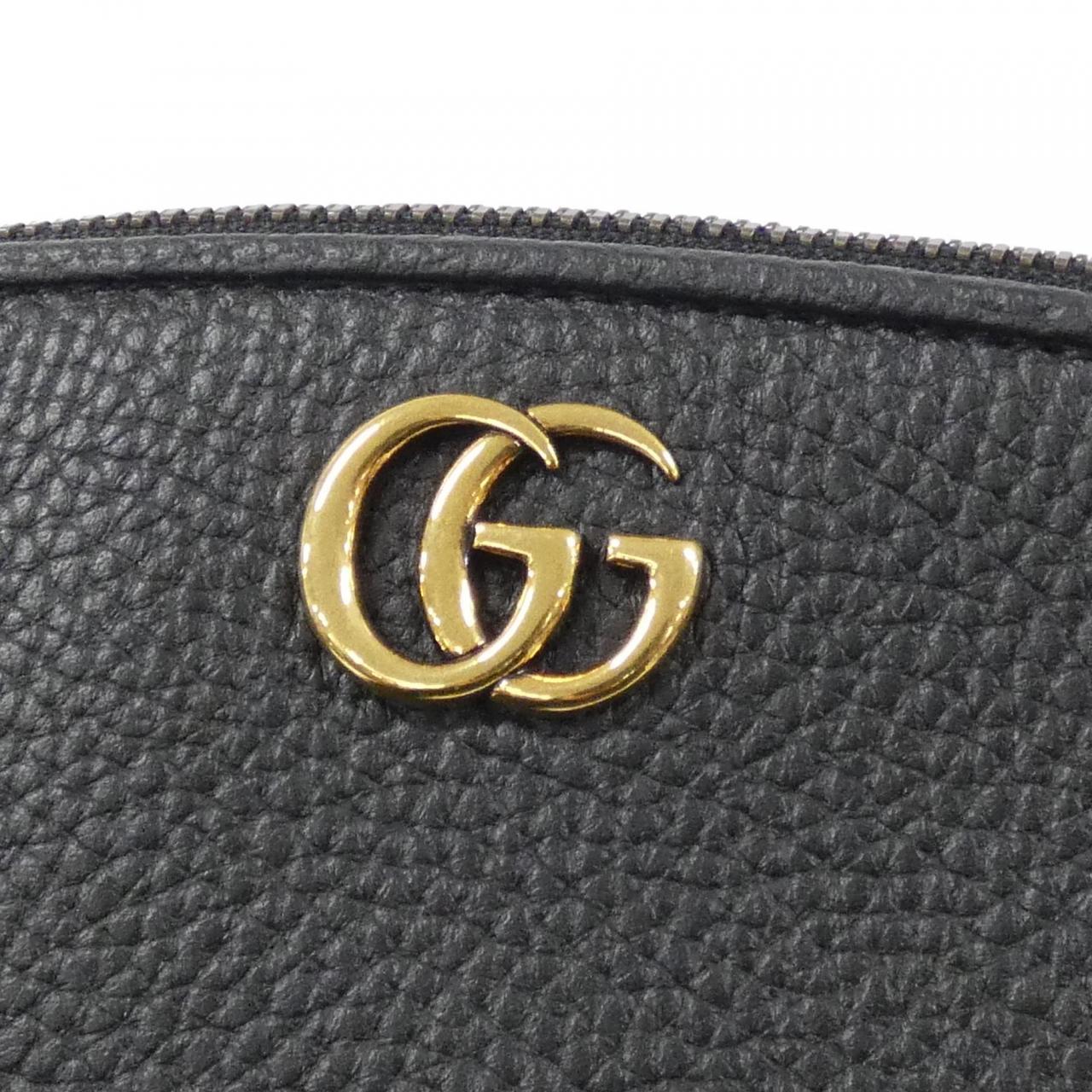 グッチ GGマーモント レザー ポーチ