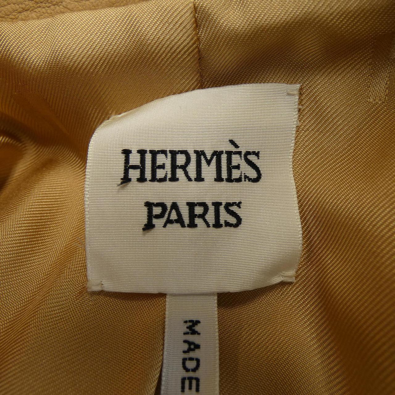 エルメス レザージャケット